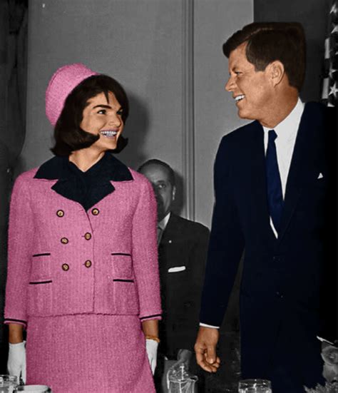 jackie o chanel suit|pink chanel jacket.